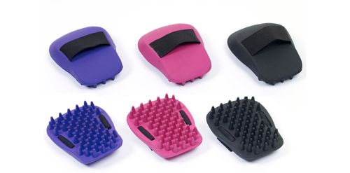 Equi-Essentials Ergo Grip Groomer - Purple