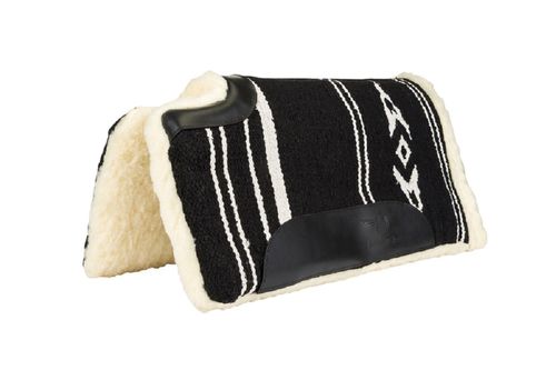 TuffRider Phoenix Acrylic Western Saddle Pad - Black