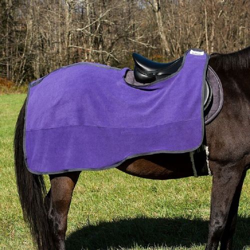 TuffRider Quarter Fleece Sheet - Deep Wistera w/Periscope Trim