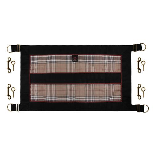 Kensington 21" Deep Stall Guardwith Hardware - Deluxe Black