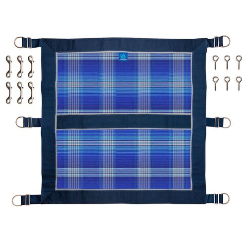 Kensington 36" Deep Stall Door Guard w/Hardware - Kentucky Blue