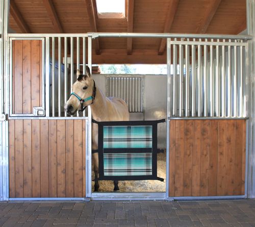 Kensington 36" Deep Stall Door Guard w/Hardware - Atlantis