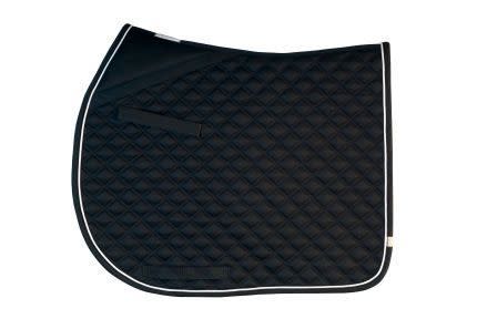 Lettia CoolMax ProSeries All Purpose Pad - Black/White Piping/Black Trim