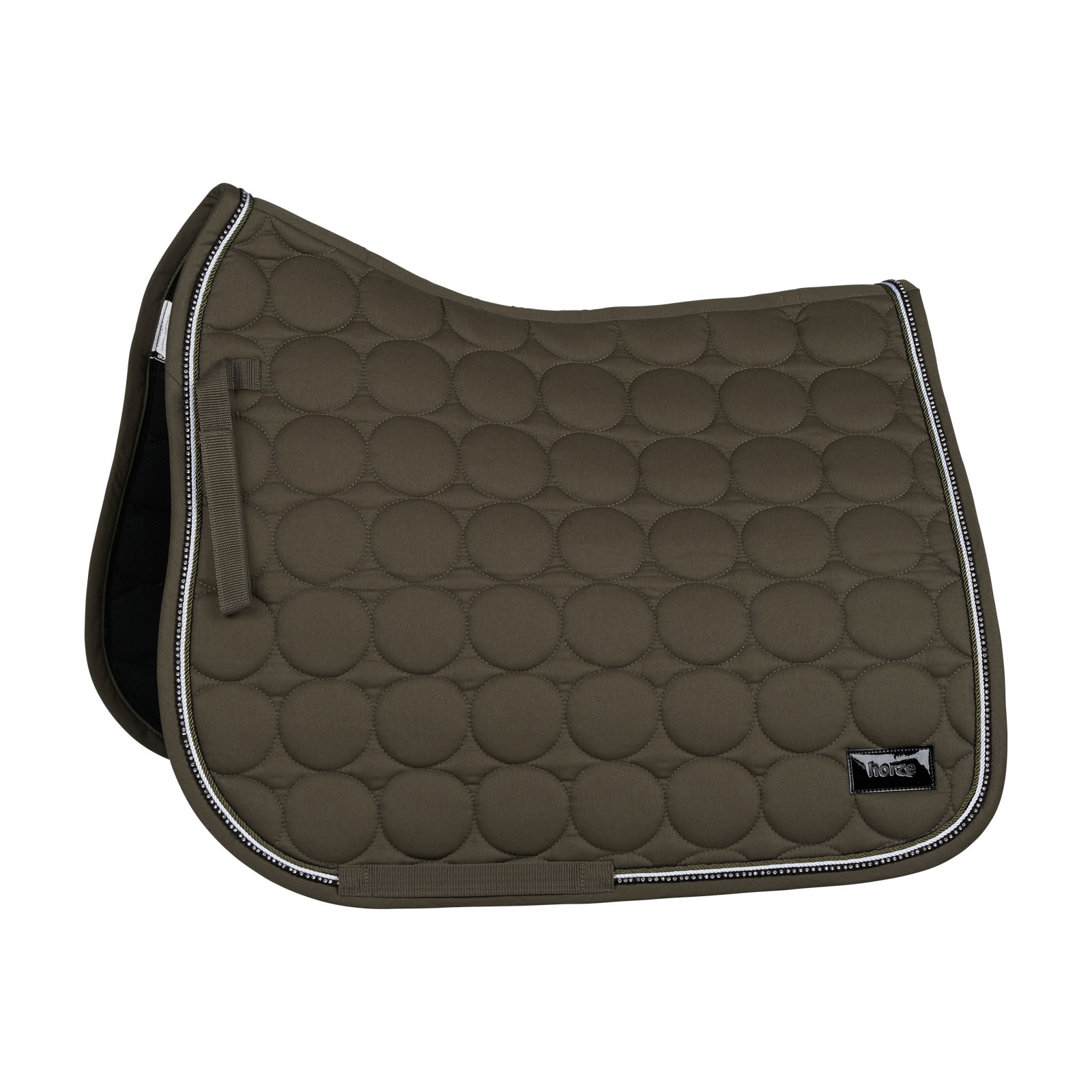 Saxon Coordinate Quilted All Purpose Saddle Pad with Contrasting Trim 