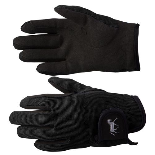 Horze Kids' Stretch Gloves - Black