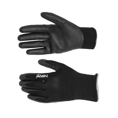 Horze Summer Work Gloves - Black
