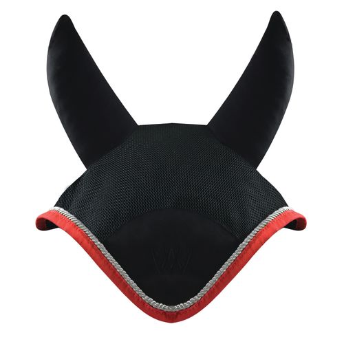 Woof Wear Ergonomic Ear Net - Black/Royal Red