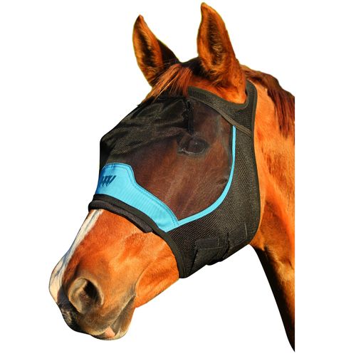 Woof Wear UV Fly Mask w/o Ears - Black/Blue