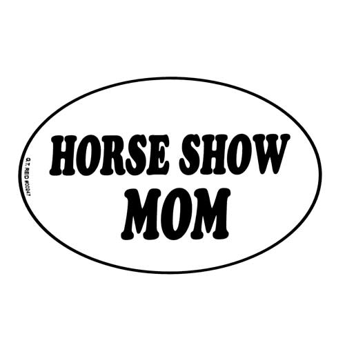 GT Reid Euro Decal Set of Three - Horse Show Mom