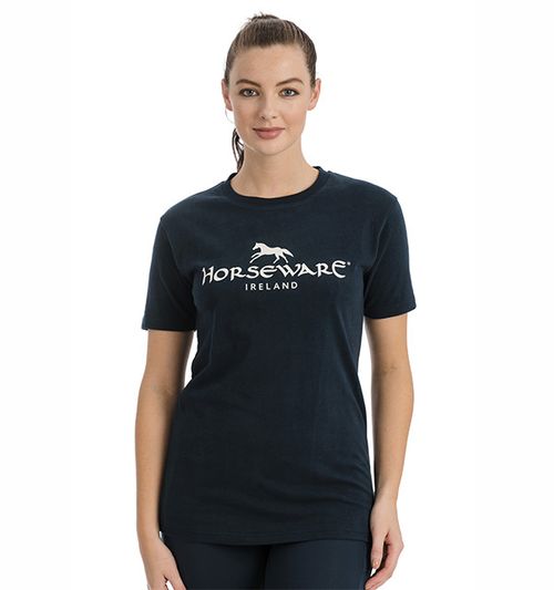 Horseware Women's Signature Cotton T-Shirt - Navy