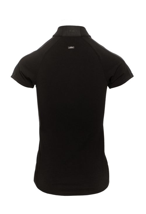 Horseware Women's CleanCool Half Zip Short Sleeve Top - Black