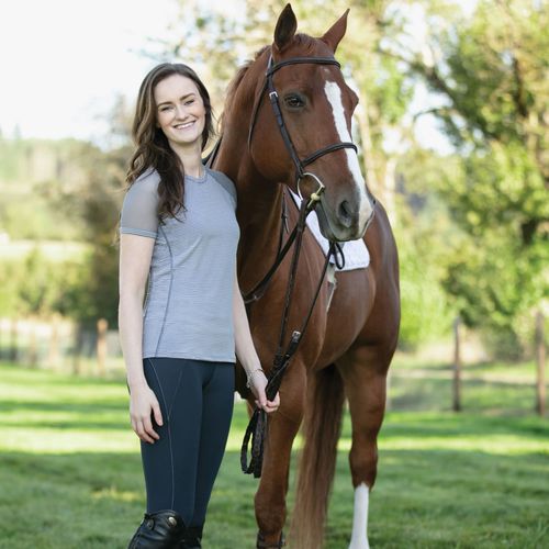 Irideon Women's Air-Tech Tee - Dove Grey