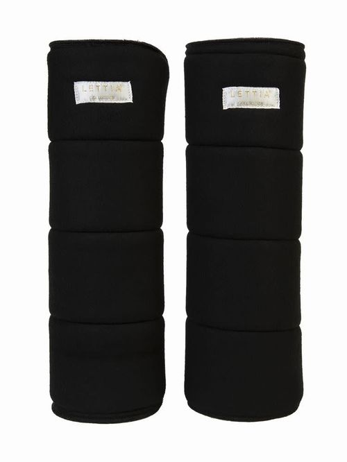 Lettia No-Bow Wraps - Black