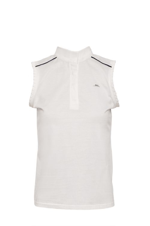 Alessandro Albanese Women's Monza Sleeveless Competition Top - White