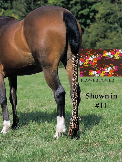 Jammies Three Piece Tail Wrap - Flower Power