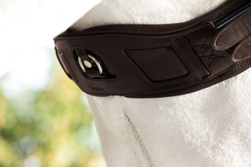 Rambo Micklem Short Comfort Girth - Brown
