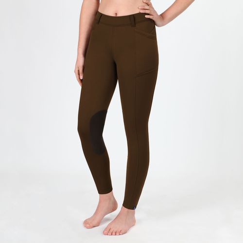 Irideon Women's Thermasoft Knee Patch Breeches - Cobalt