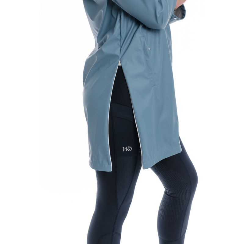 Horseware Women's Linny Long Rain Jacket Blue Heaven Horseware