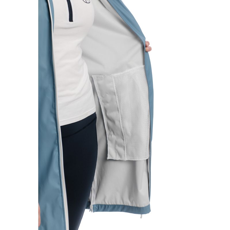 Horseware Women's Linny Long Rain Jacket Blue Heaven Horseware