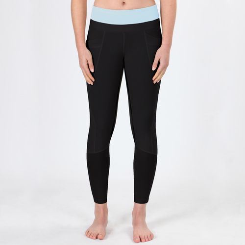 Irideon Women's Synergy Full Seat Tights - Black/Energy Blue
