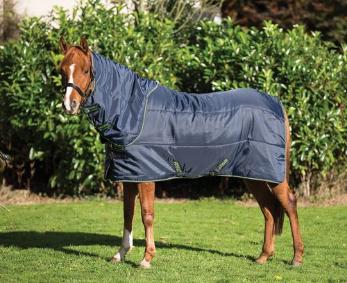 Amigo Insulator Pony Plus Stable Blanket 200g - Navy/Electric Blue/Navy
