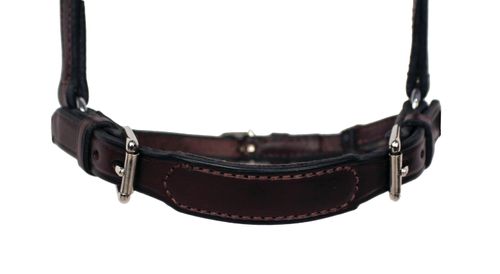Nunn Finer Adjustable Drop Noseband - Black/Zinc