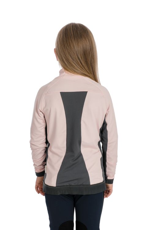 Horseware Kids' Lana Tech Layering Jacket - Pink/Grey