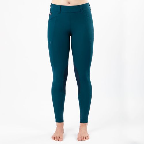 Irideon Women's Issential Cargo Knee Patch Tights - Baltic Blue