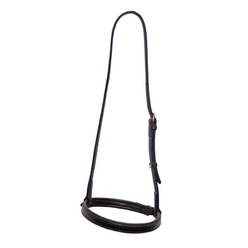 Nunn Finer Bridle Cavesson - Havana/Brass