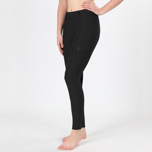 Irideon Women's Issential Cargo Knee Patch Tights - Black