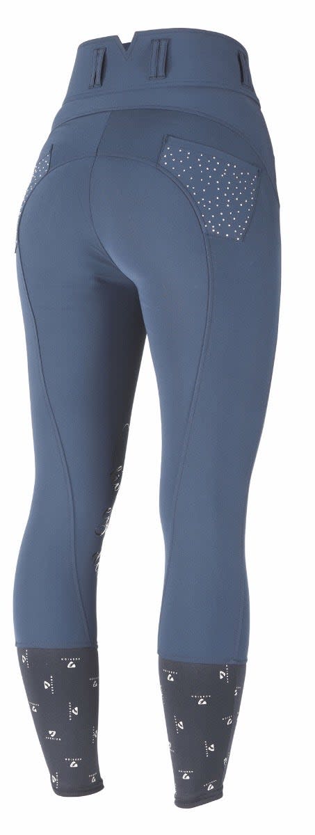 Shires Aubrion Women's Queensway Knee Patch Breeches - Navy