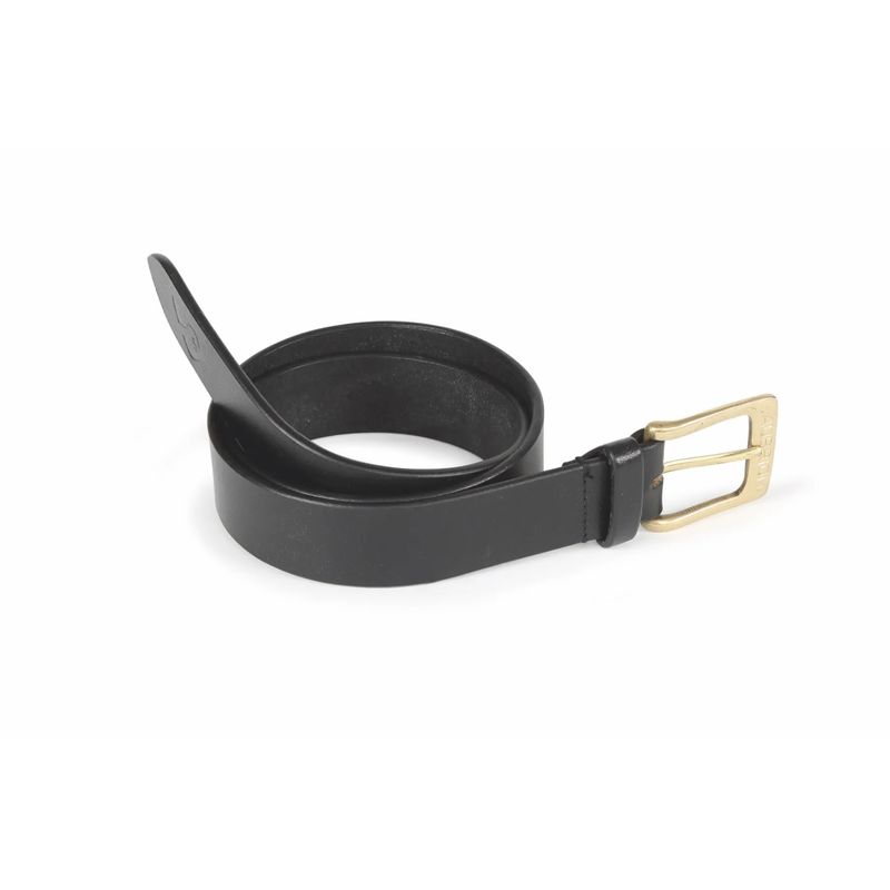 Shires Aubrion Leather Belt-black Black