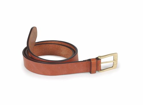 Shires Aubrion 25mm Leather Belt - Tan