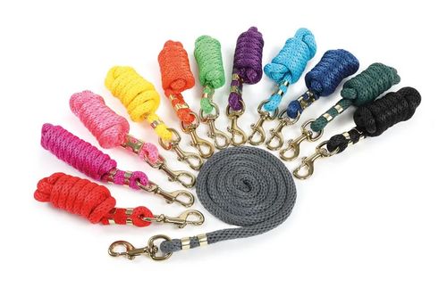 Shires Topaz 8ft Lead Rope - Raspberry