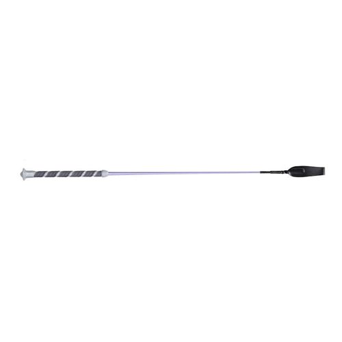 Horze Freddie Metallic All Purpose Whip - Purple