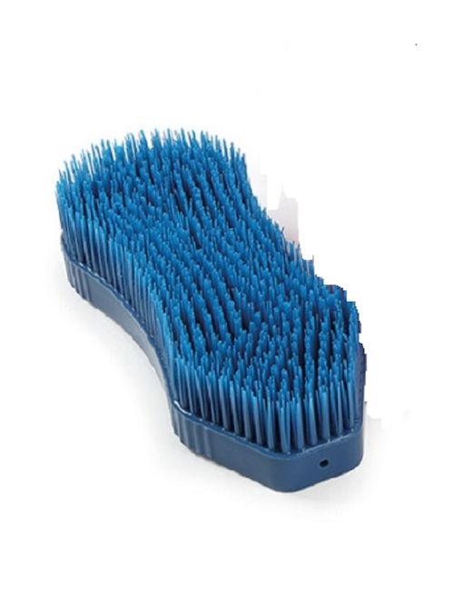 Shires Ezi-Groom DeTangler Brush - Blue
