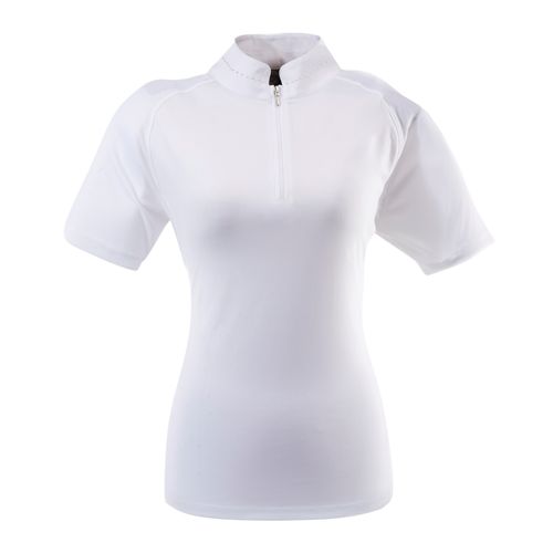 Ovation Women's Elegance Sparkle Show Shirt - White