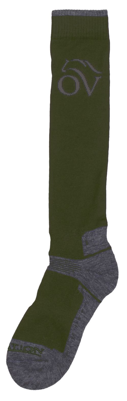Ovation Women's Tech Merino Wool Knee High Socks - Olive/Grey
