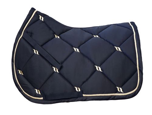 Back on Track Nights Collection All Purpose Saddle Pad - Blue