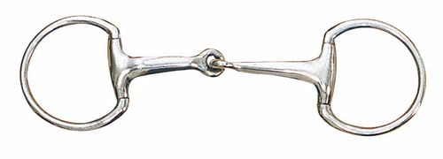 Centaur Jointed Medium Hollow Round Eggbutt - Stainless Steel