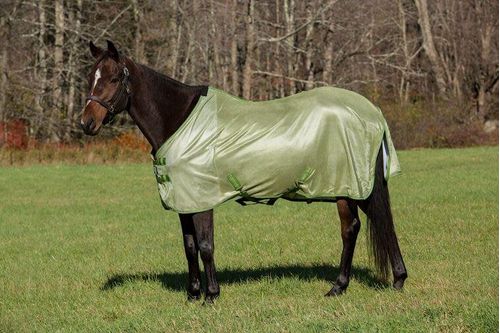TuffRider Sport Mesh Fly Sheet - Sage/Tree Top