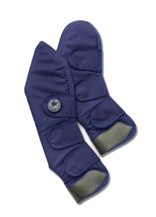 Centaur Solid Lined Padded Shipping Boots - Navy