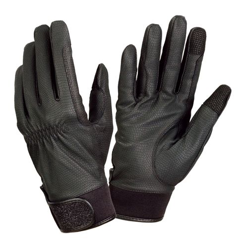 Ovation Women's LuxeGrip Glitter Gloves - Black