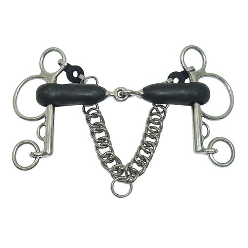 Metalab Magic Jointed Rubber Mouth Pelham