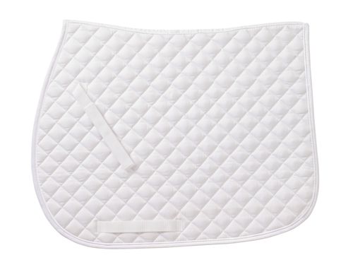 Ovation Coolmax Piped All Purpose Pad - White/White