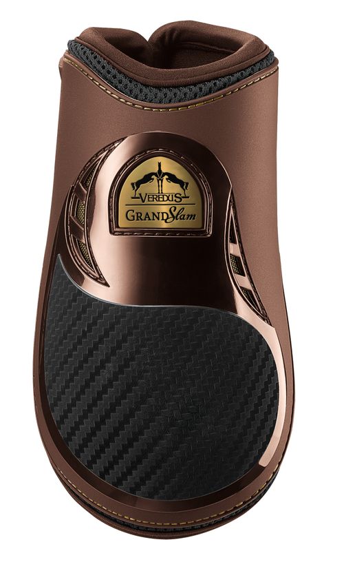 Veredus Grand Slam Vento Carbon Gel  Ankle Boots - Brown/Gold