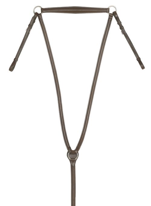 Ovation Elite Raised Breastplate - Dark Brown