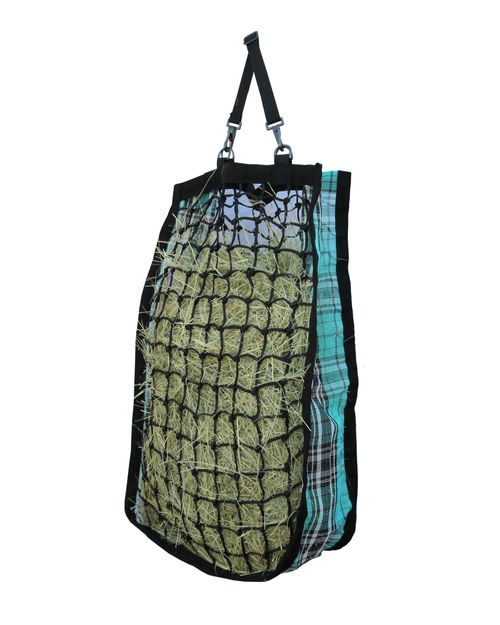 Kensington Two Flake Slow Feed Hay Bag - Black Ice