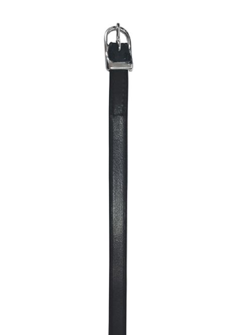 Ovation Premium Buckle Spur Straps - Black