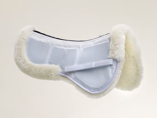 Ovation Europa Six Shim Half Pad - White/White